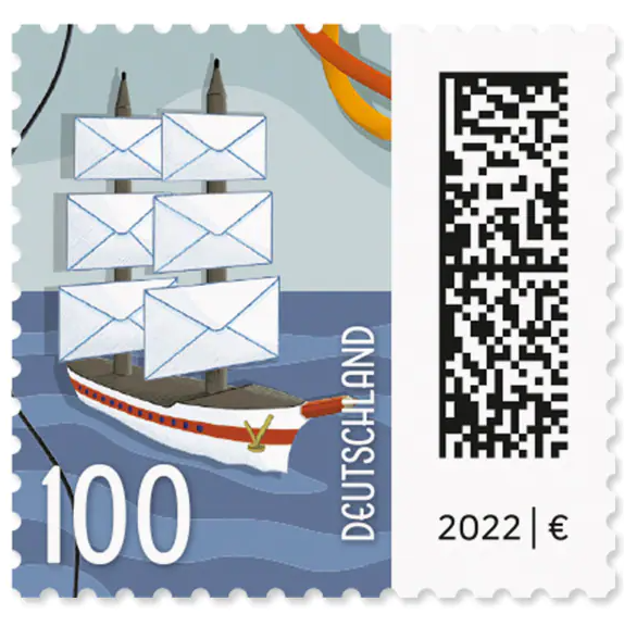Briefmarken - 01,00 € Rollen oder Bogen