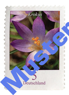 Briefmarken - 0,05 € nassklebend - Rollen/Bogen
