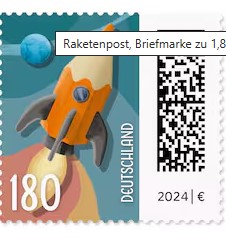 Briefmarke mit 1,80 € Porto