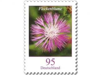 Briefmarke mit 0,95 € Porto
