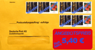 Überumschlag für Postzustellung - kompakt: Neues Porto ab 01.07.25: 5,62 €