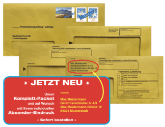 ZU-Komplettpaket - inkl. Porto